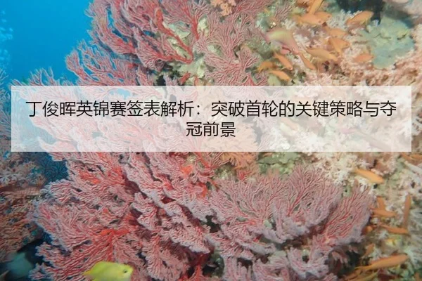 丁俊晖英锦赛签表解析：突破首轮的关键策略与夺冠前景